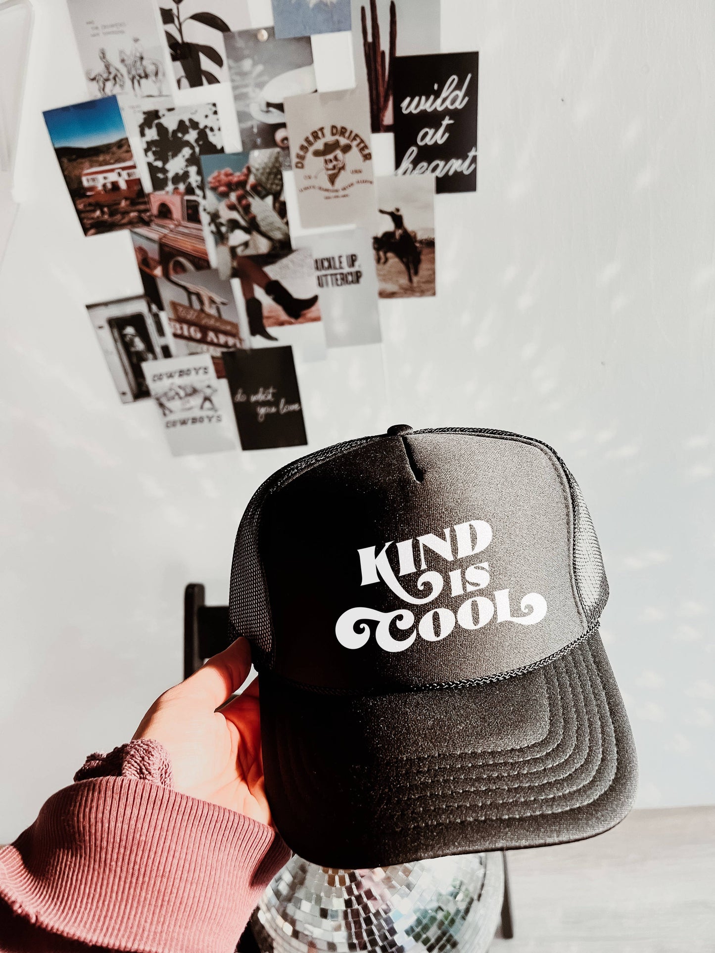 KIND IS COOL TRUCKER HAT