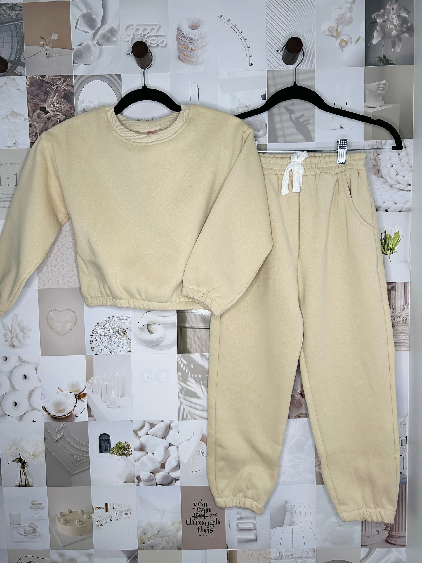 Girl's 2 pc Light Mocha Set (sizes 7-14)
