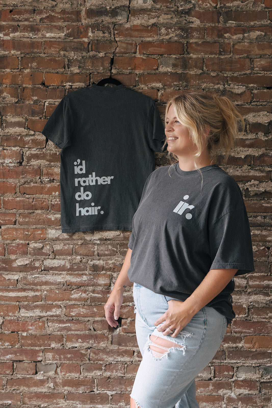 i'd rather do hair tee