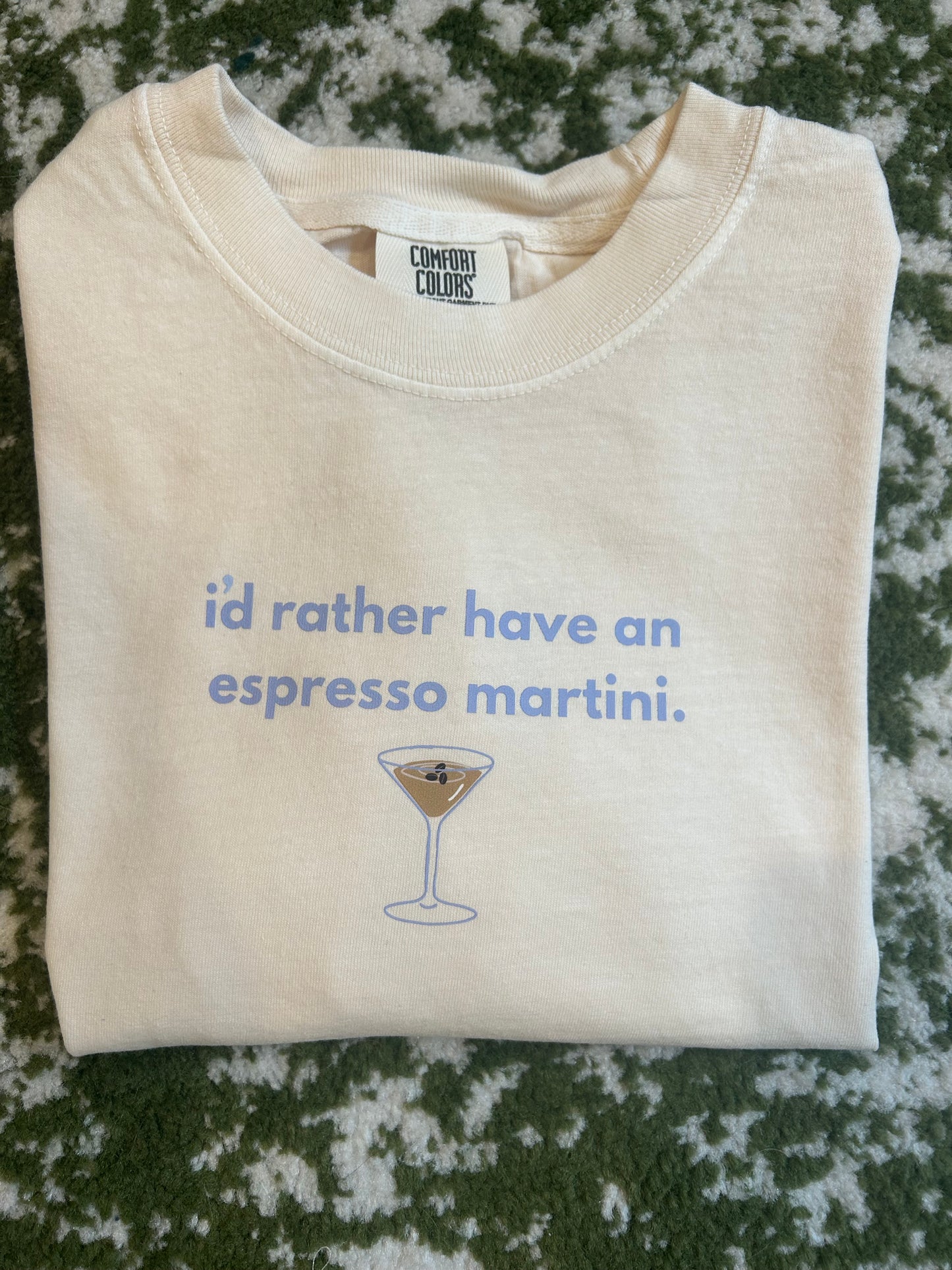 PREORDER- i'd rather. - espresso